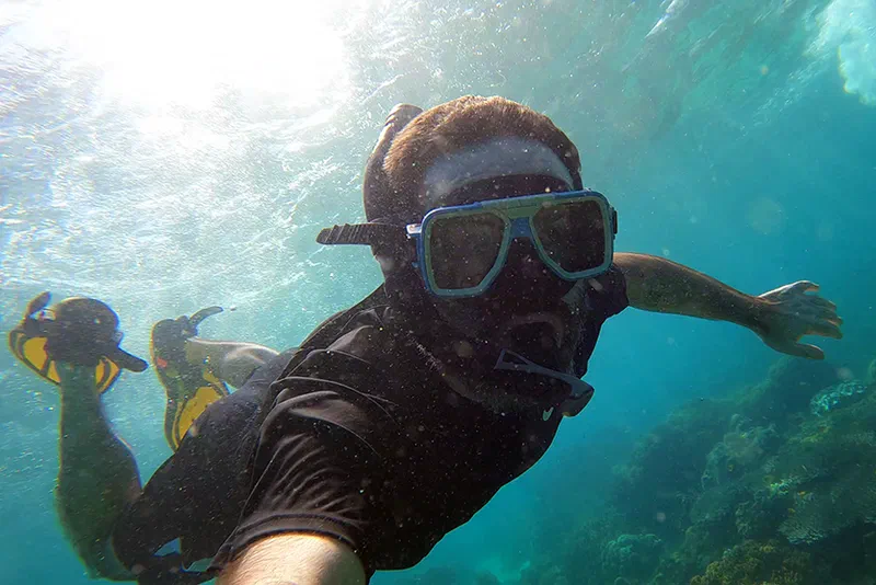 Snorkeling at the Marine Reserve