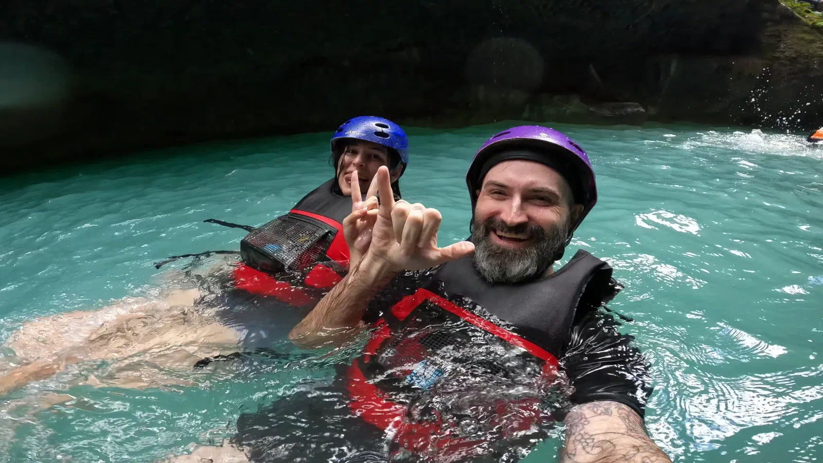 Kawasan Falls Canyoneering in the Philippines