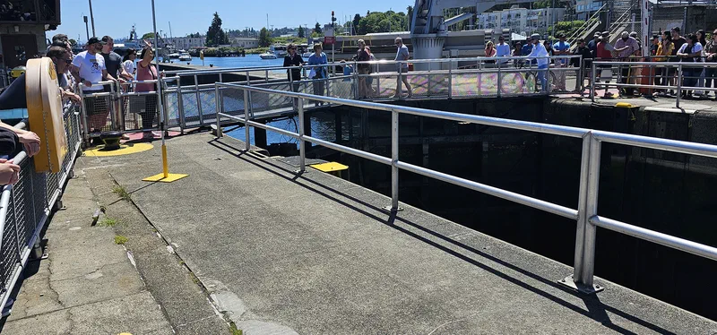 The locks are easy to get to!