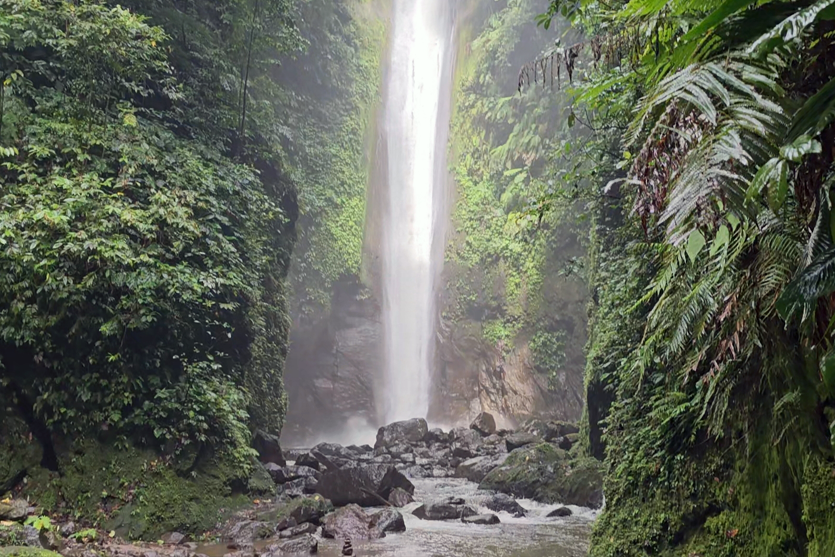 Casaroro Falls in Valencia Negro Oriental Philippines